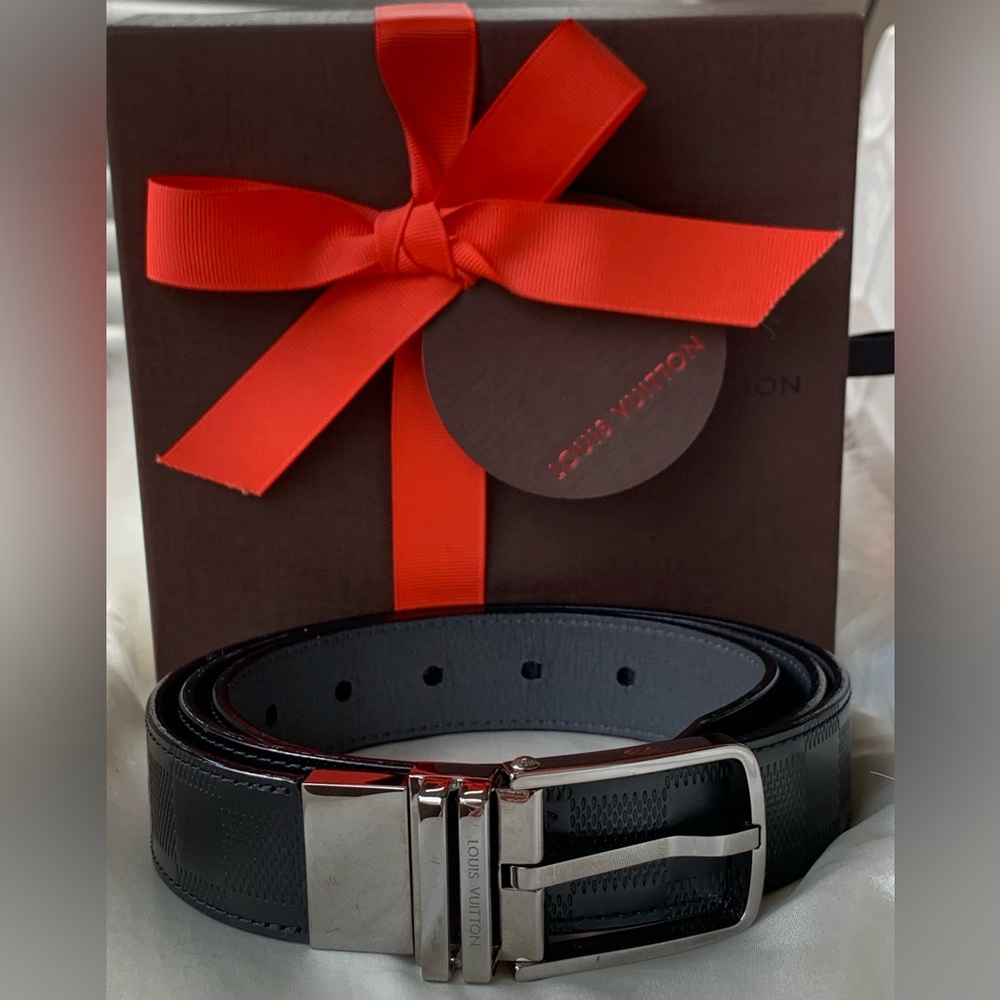 Louis Vuitton “CE Boston 30 Reverse Noir Belt 105” - Picture 12 of 12